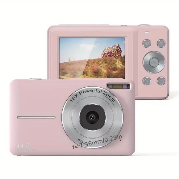 NEW Student Digital Camera 16X Zoom 2.4 Inch Screen Student Mini Digital Camera - Picture 3 of 9